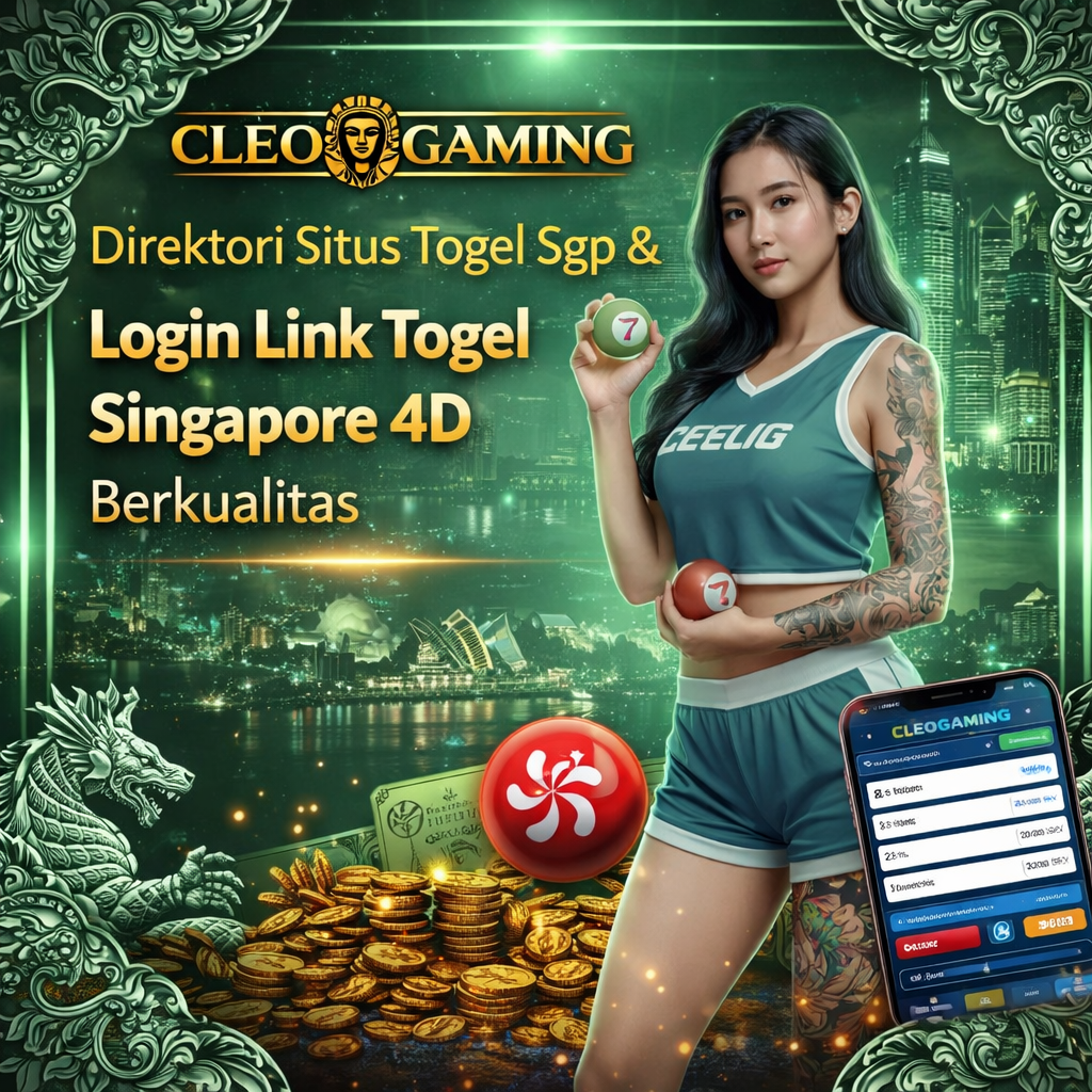 Cleogaming adalah direktori situs togel sgp dengan dukungan login link togel singapore 4d berkualitas yang menawarkan layanan platform modern serta navigasi permainan responsif.
