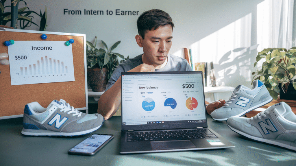Affiliate Marketing Intern New Balance – How I Made $500 in My First Month